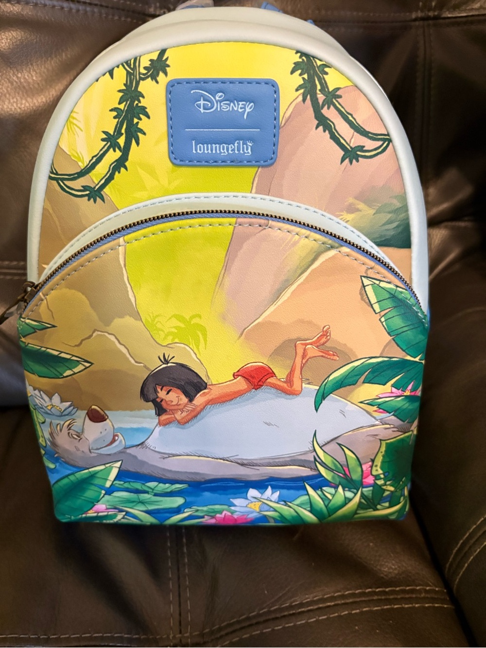 Loungefly Disney The Jungle Book Mini Backpack - Yellow/Blue/Green